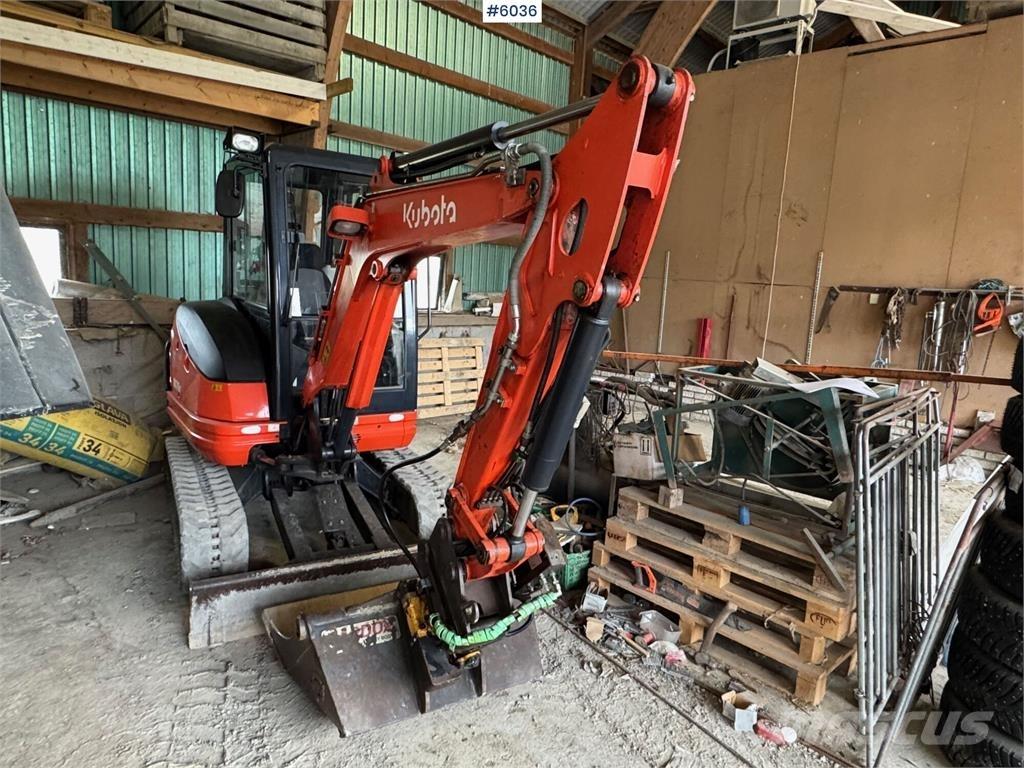 Kubota kx71-3 Paletli ekskavatörler