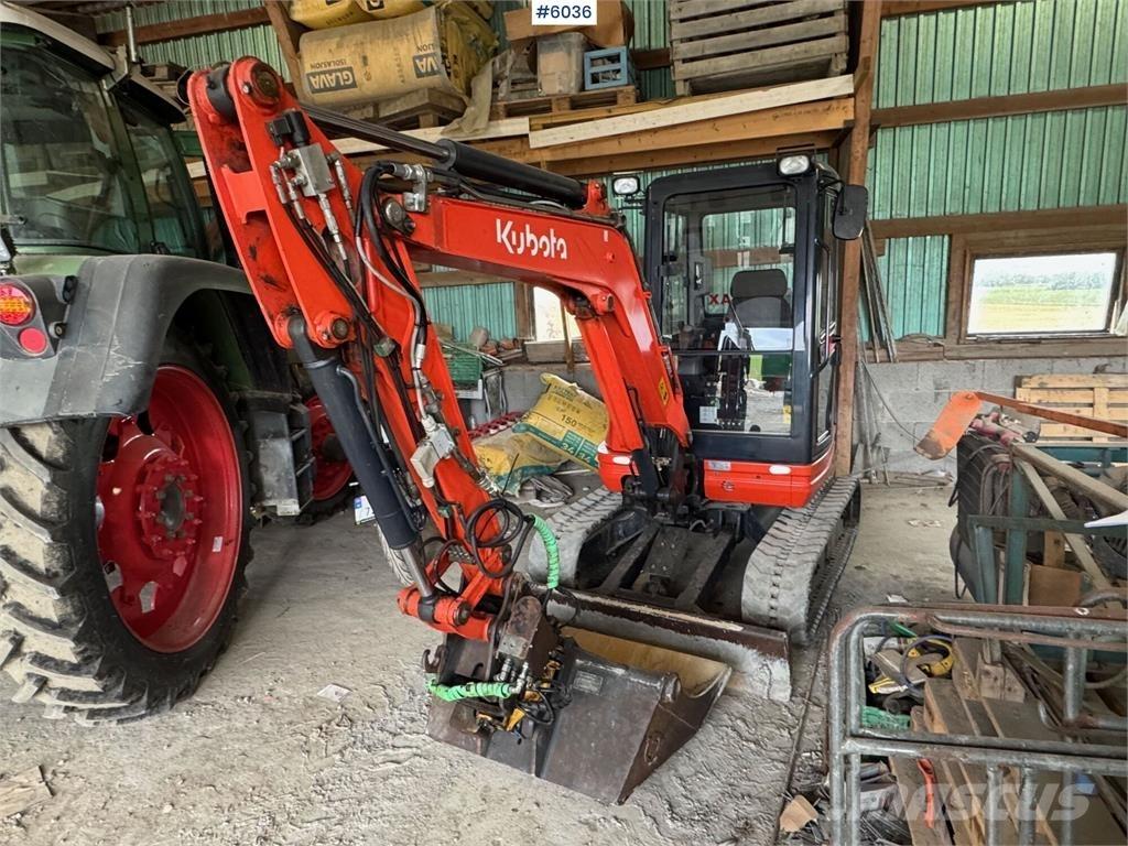 Kubota kx71-3 Paletli ekskavatörler