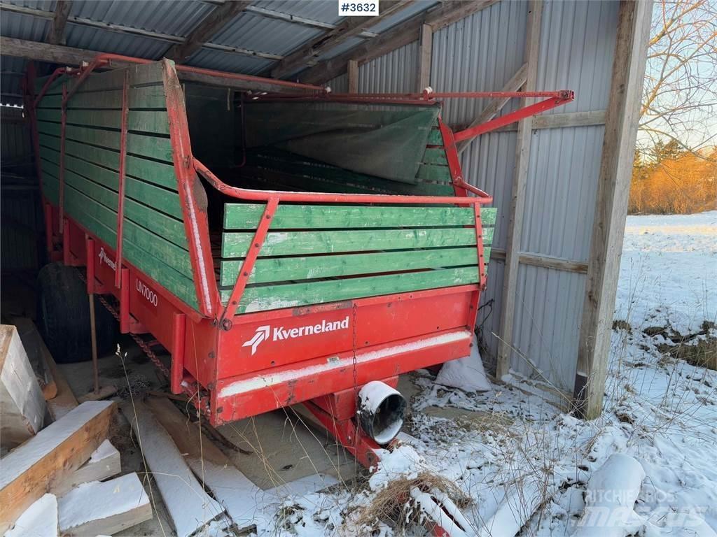 Kverneland UN7000 Hasat vagonları