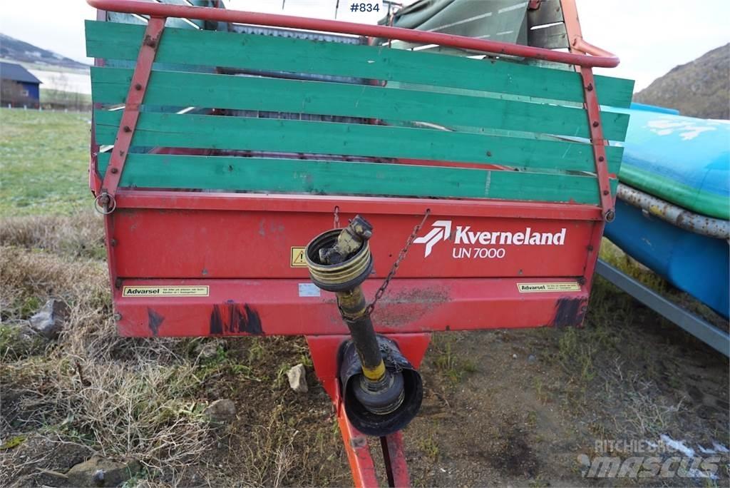 Kverneland UN7000 Hasat vagonları