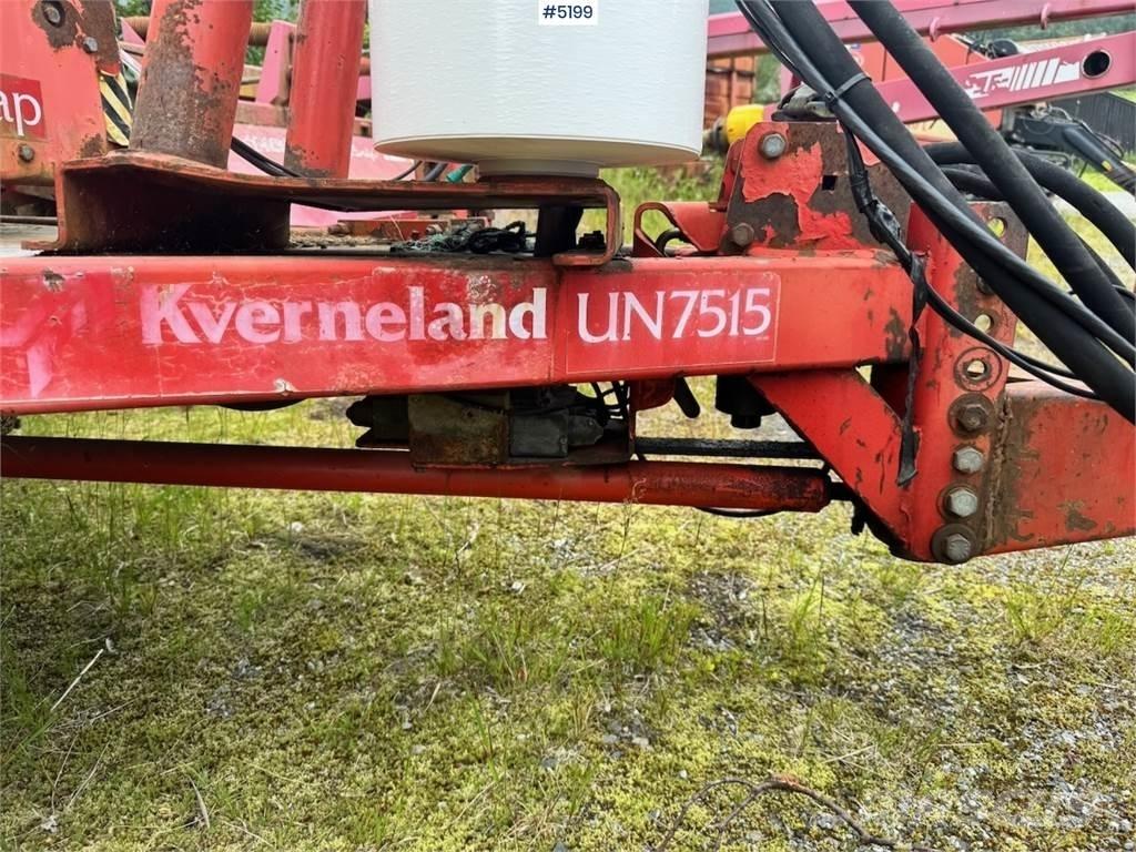 Kverneland UN7515 Diger hasat ve söküm makinaları