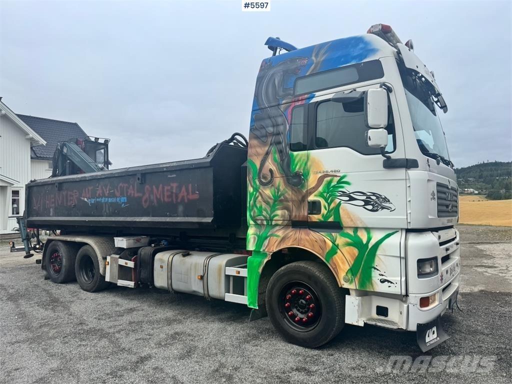 MAN TGA Krokbil Diger kamyonlar