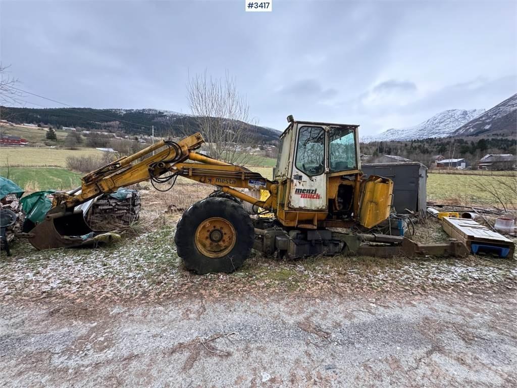 Menzi Muck 6000 Paletli ekskavatörler