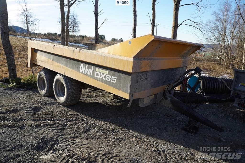 Orkel DX85 Hububat/Silaj Römorkları