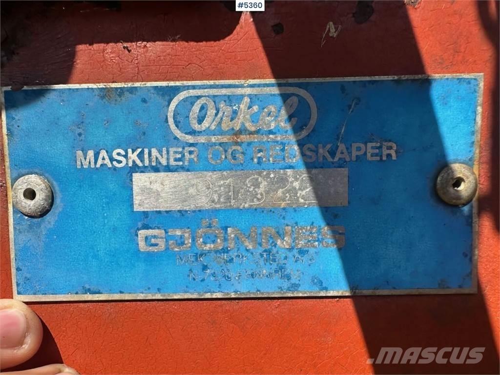 Orkel GP1200 Diger hasat ve söküm makinaları