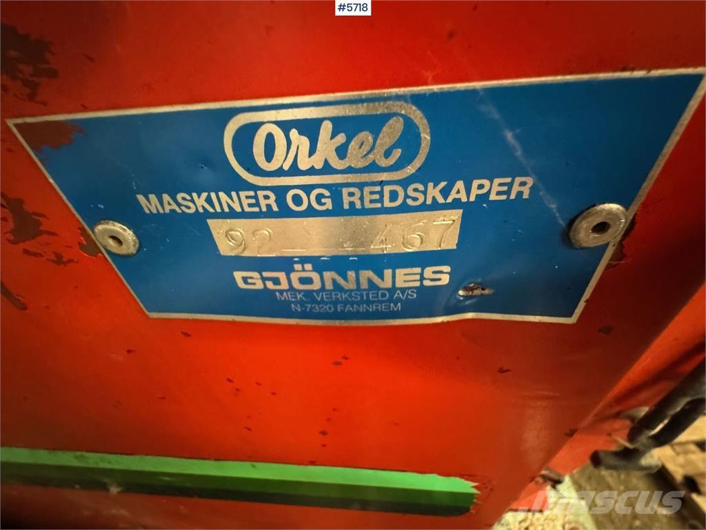 Orkel GP1200 Diger hasat ve söküm makinaları