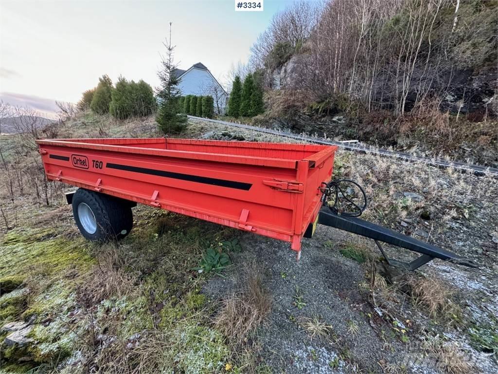 Orkel T60 Hububat/Silaj Römorkları