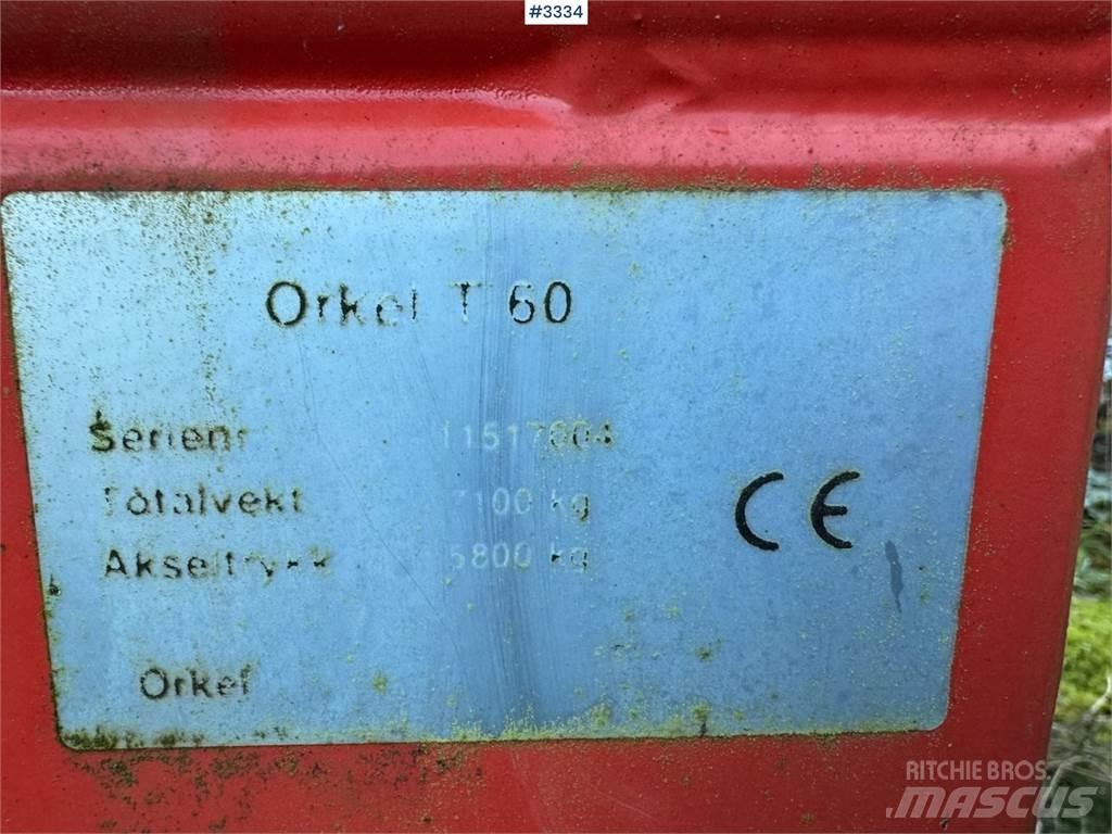 Orkel T60 Hububat/Silaj Römorkları