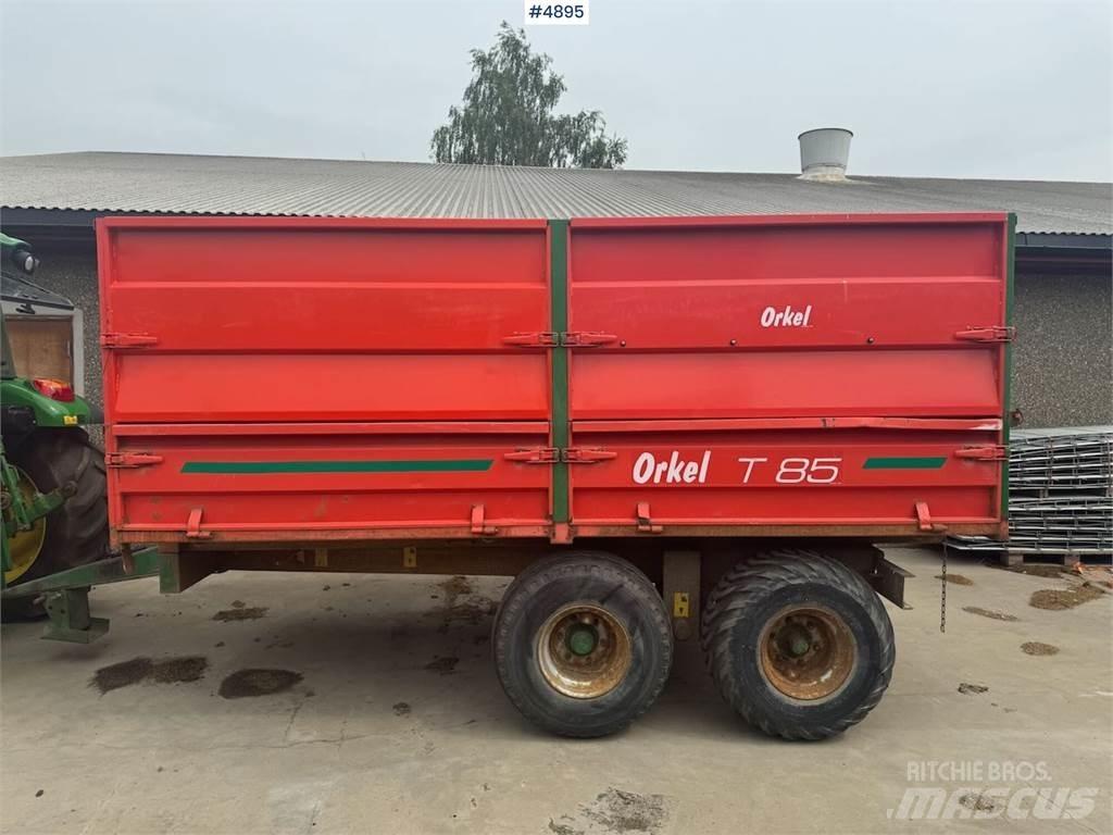 Orkel T85S henger Hububat/Silaj Römorkları