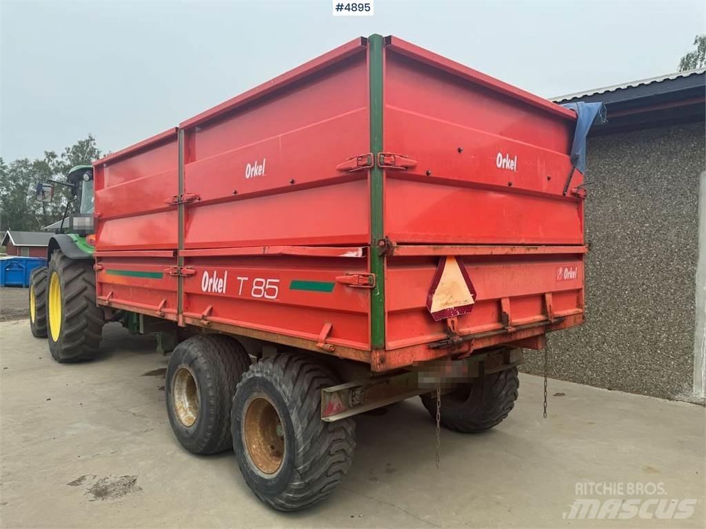 Orkel T85S henger Hububat/Silaj Römorkları