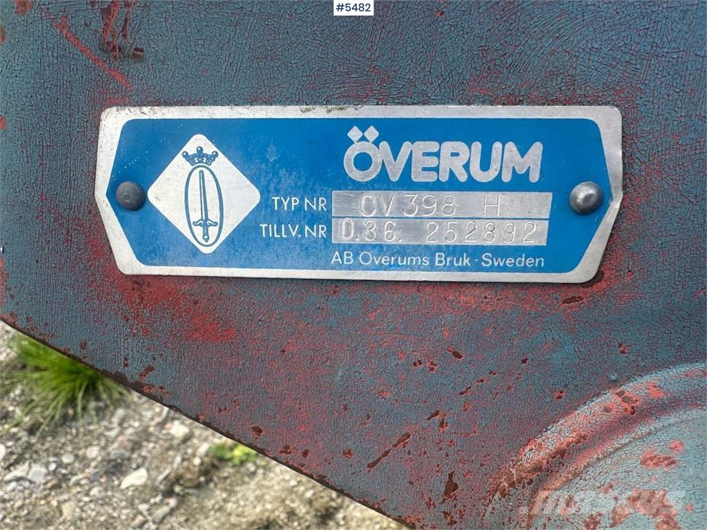  Øverum CV 398 H Diger toprak isleme makina ve aksesuarlari