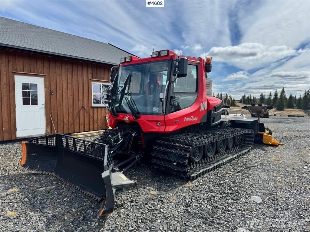 Pisten Bully 100 Kar küreme biçaklari