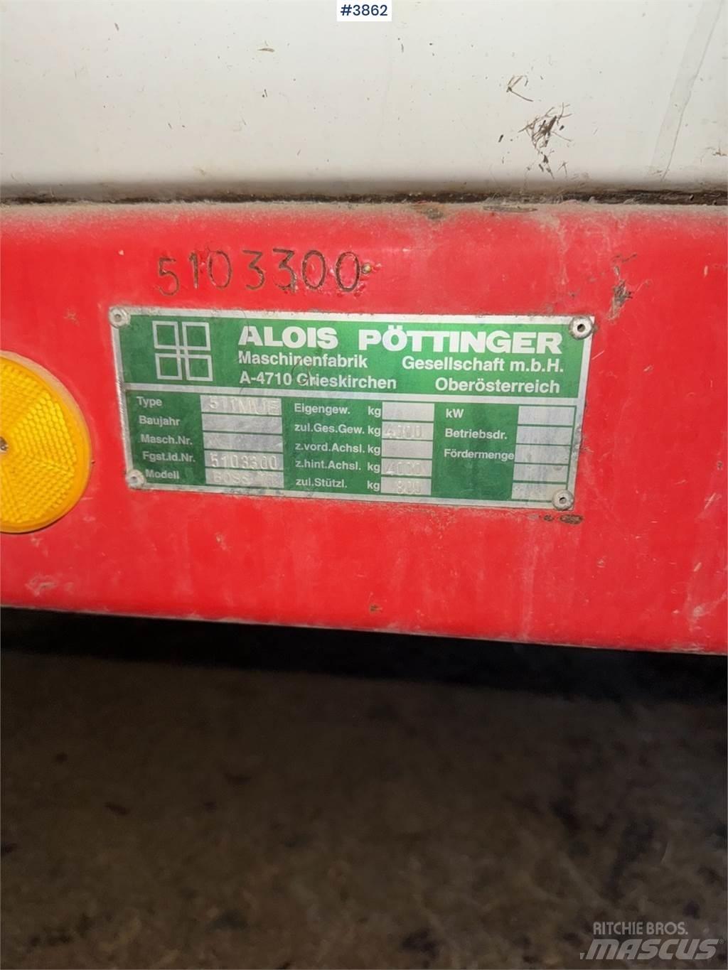 Pöttinger Boss Diger yem biçme makinalari