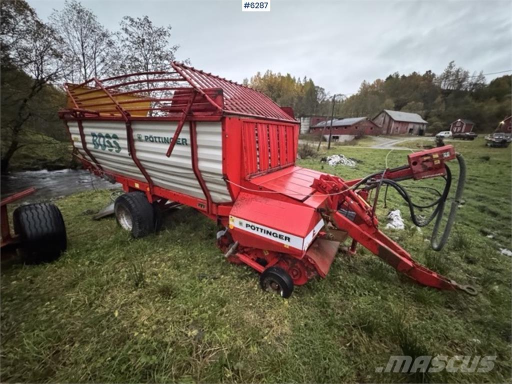 Pöttinger Boss Diger hasat ve söküm makinaları