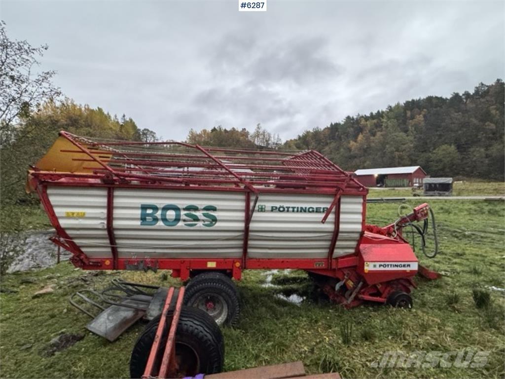 Pöttinger Boss Diger hasat ve söküm makinaları