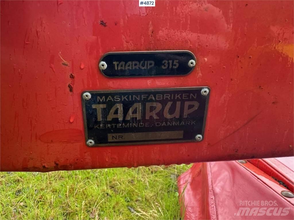 Taarup 315 Diger hasat ve söküm makinaları
