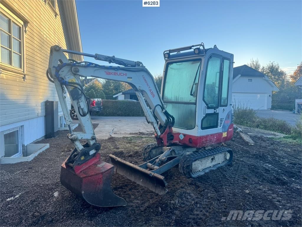 Takeuchi TB219 Paletli ekskavatörler