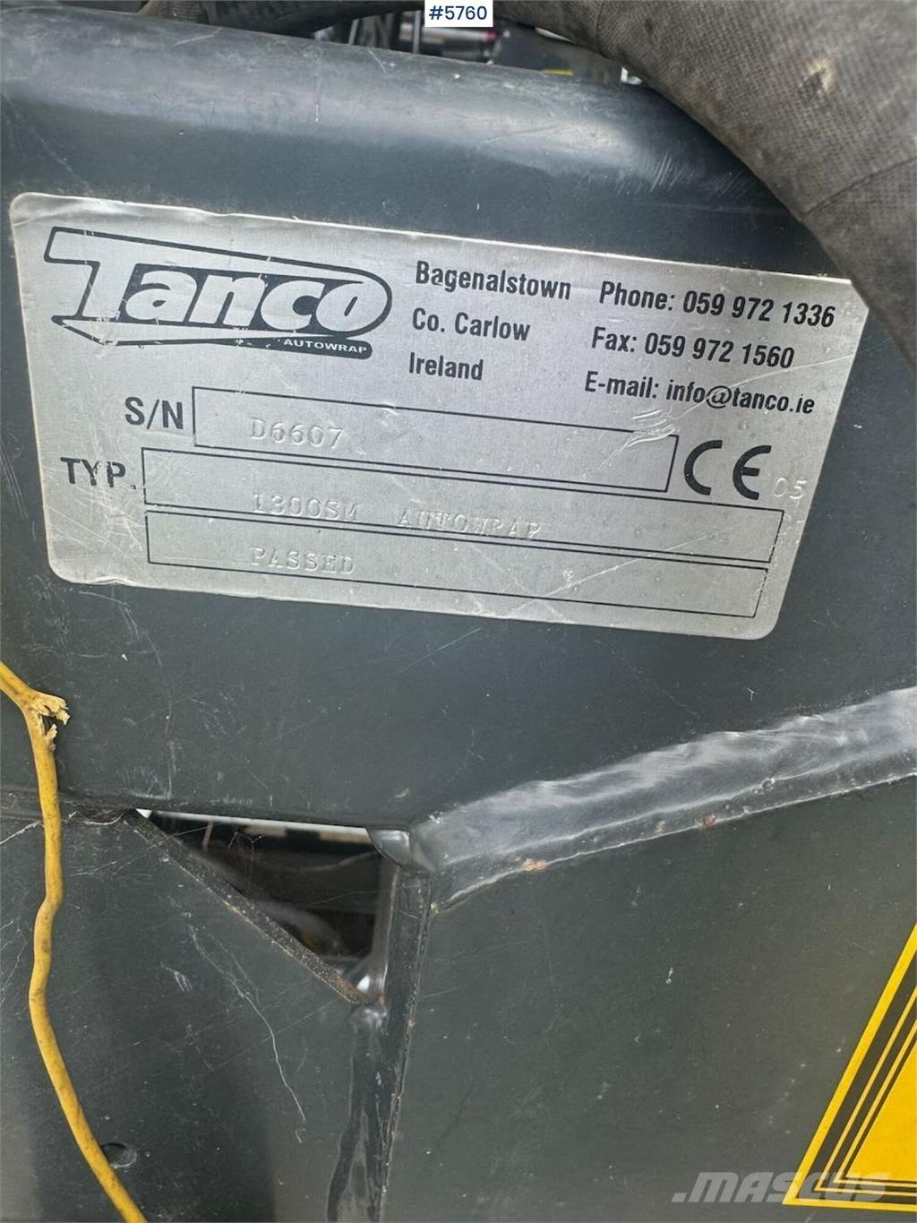 Tanco 1300SM Diger hasat ve söküm makinaları