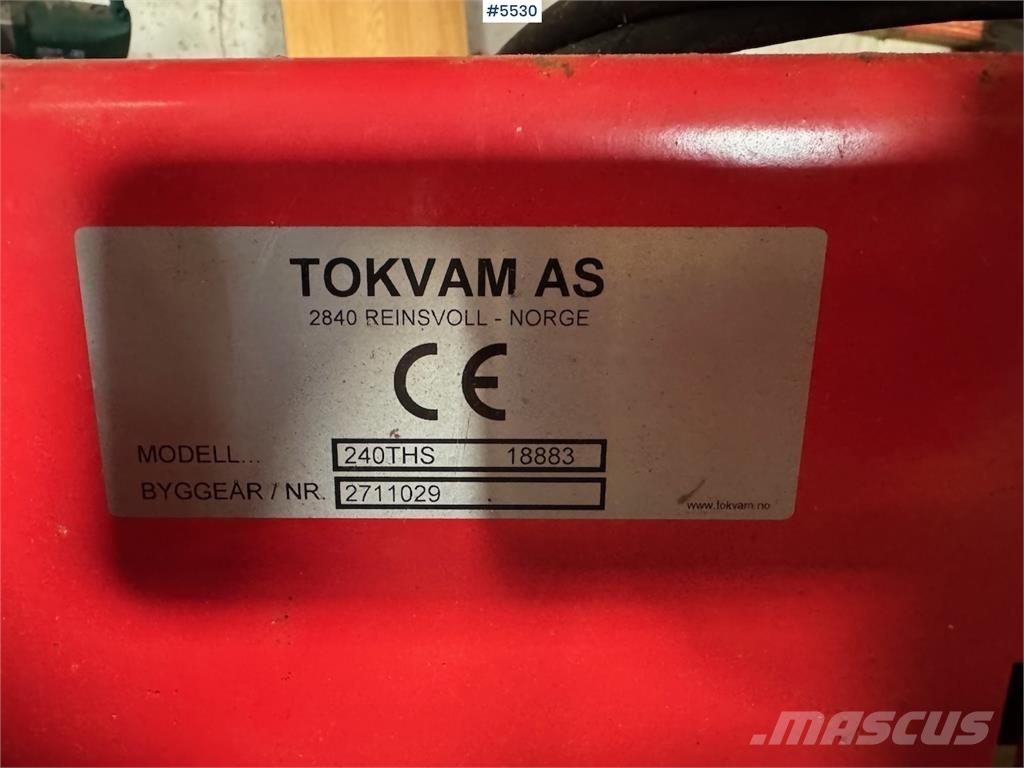 Tokvam 240 THS Kar küreme biçaklari