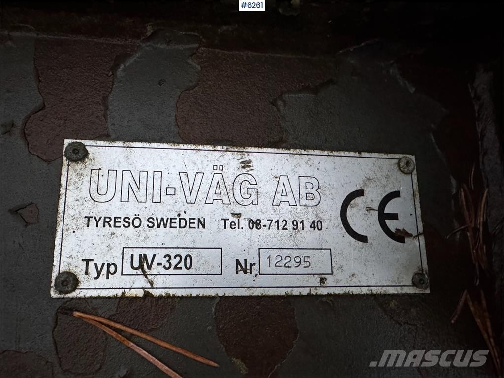 Uni-väg UV-320 Kar küreme biçaklari