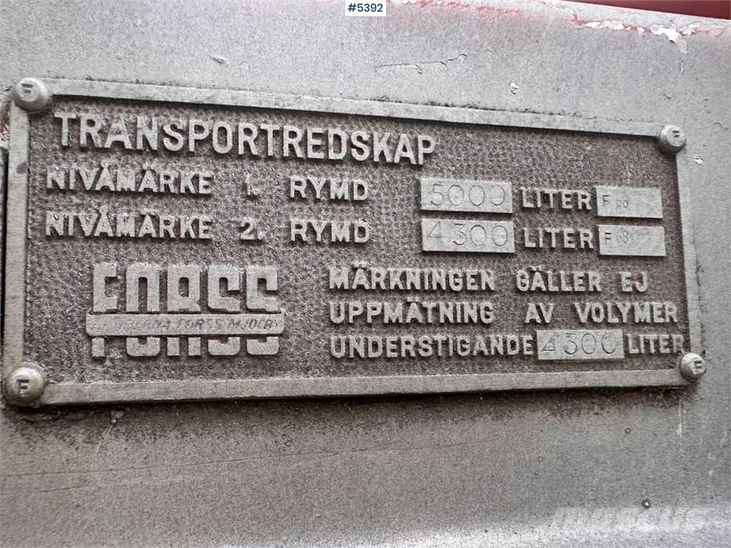  Vanntank 17m3 Çekilir pülverizatörler