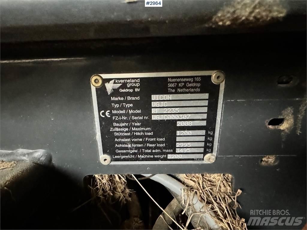Vicon RF2235 Diger yem biçme makinalari
