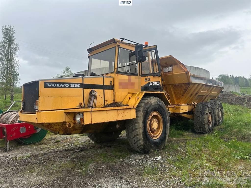 Volvo A20 6x4 Belden kirma kamyonlar