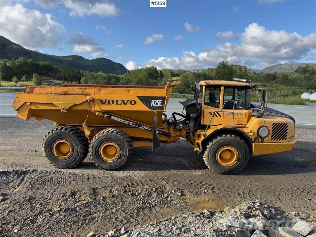 Volvo A25E 6x6 Belden kirma kamyonlar