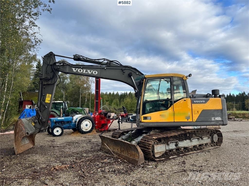 Volvo EC140DL Paletli ekskavatörler