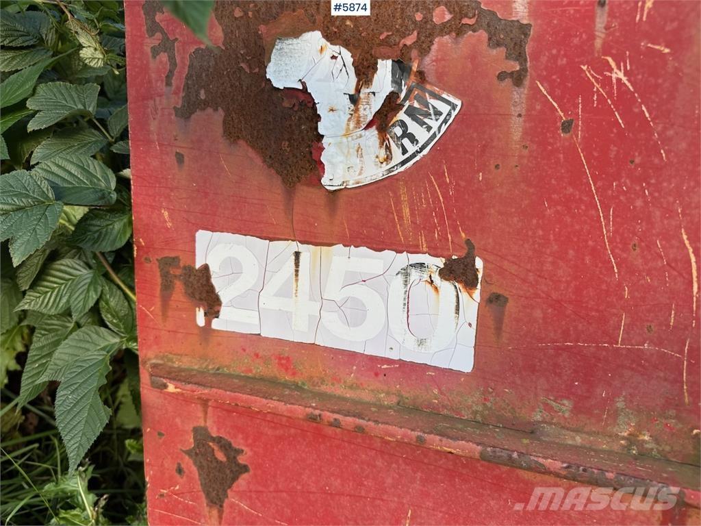  Westbjörn 2450 Kar küreme biçaklari