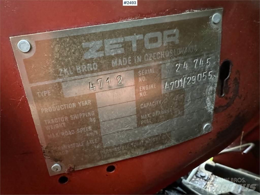 Zetor 4712 Traktörler