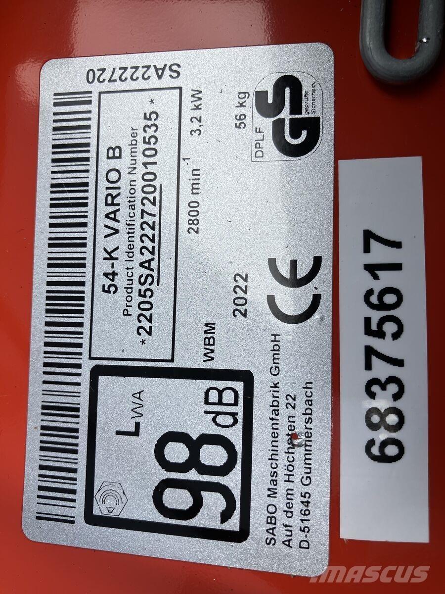  54- K Vario B Diger yol bakim makinalari