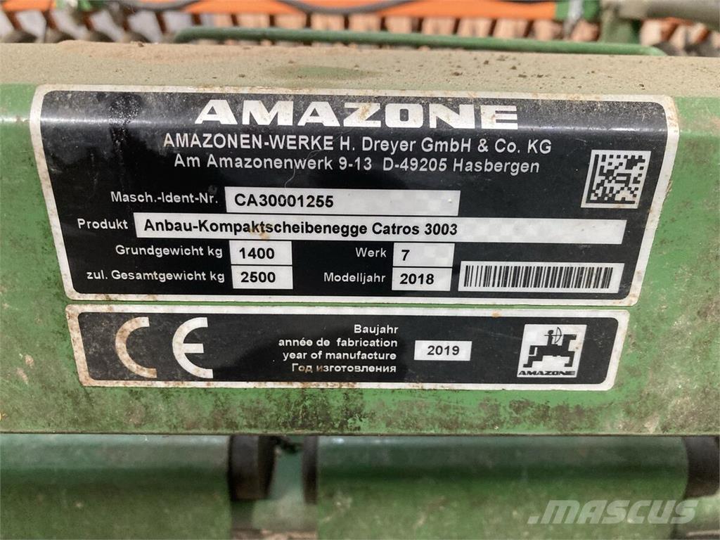 Amazone Catros 3003 Diskaro