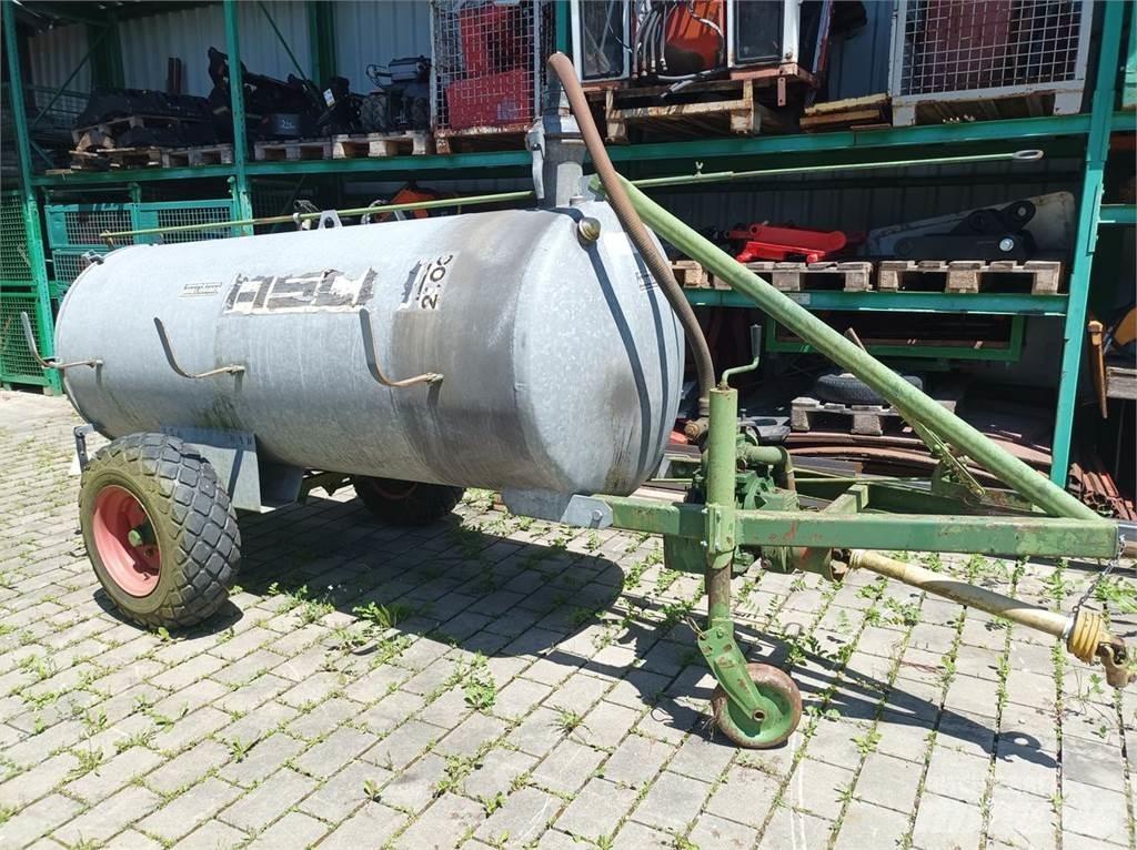 Asco 2100 Liter Sivi gübre ve ilaç tankerleri