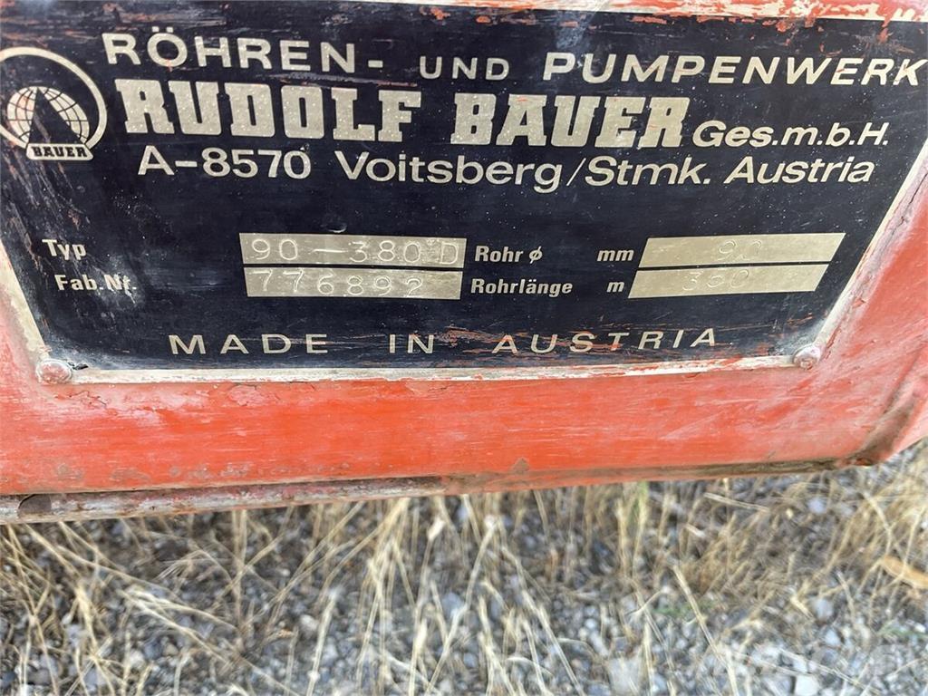 Bauer 90 380 Diger gübre uygulama makinalari ve aksesuarlar