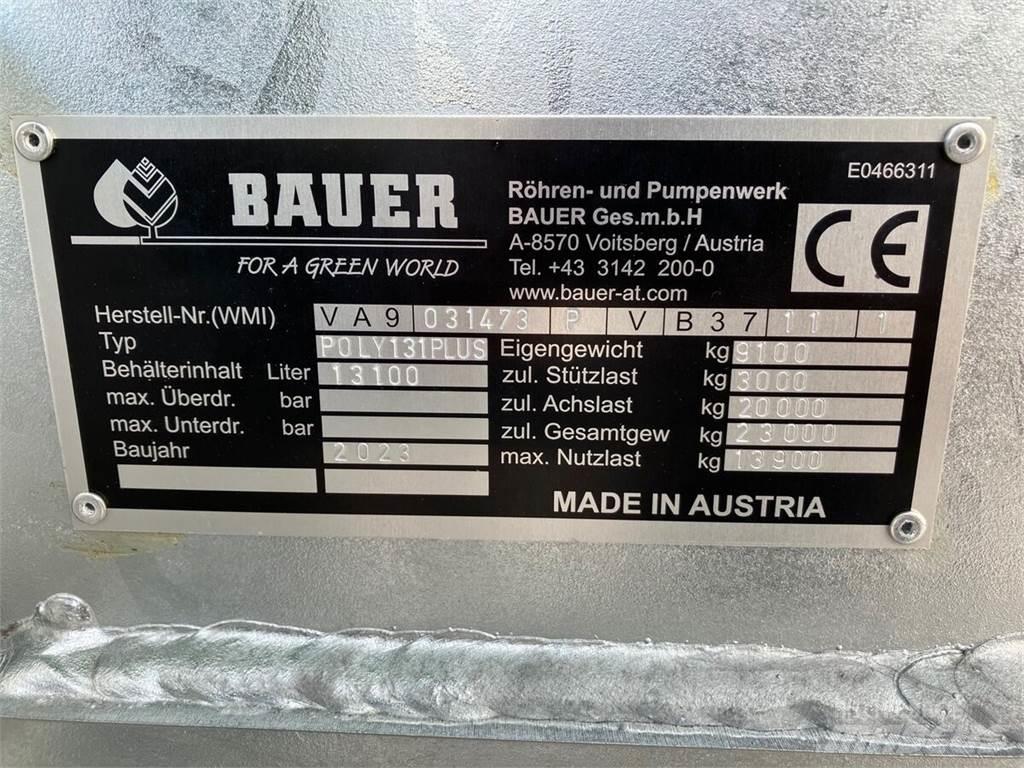 Bauer Poly 131 Sivi gübre ve ilaç tankerleri