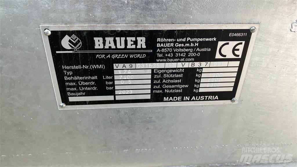 Bauer V74 Sivi gübre ve ilaç tankerleri