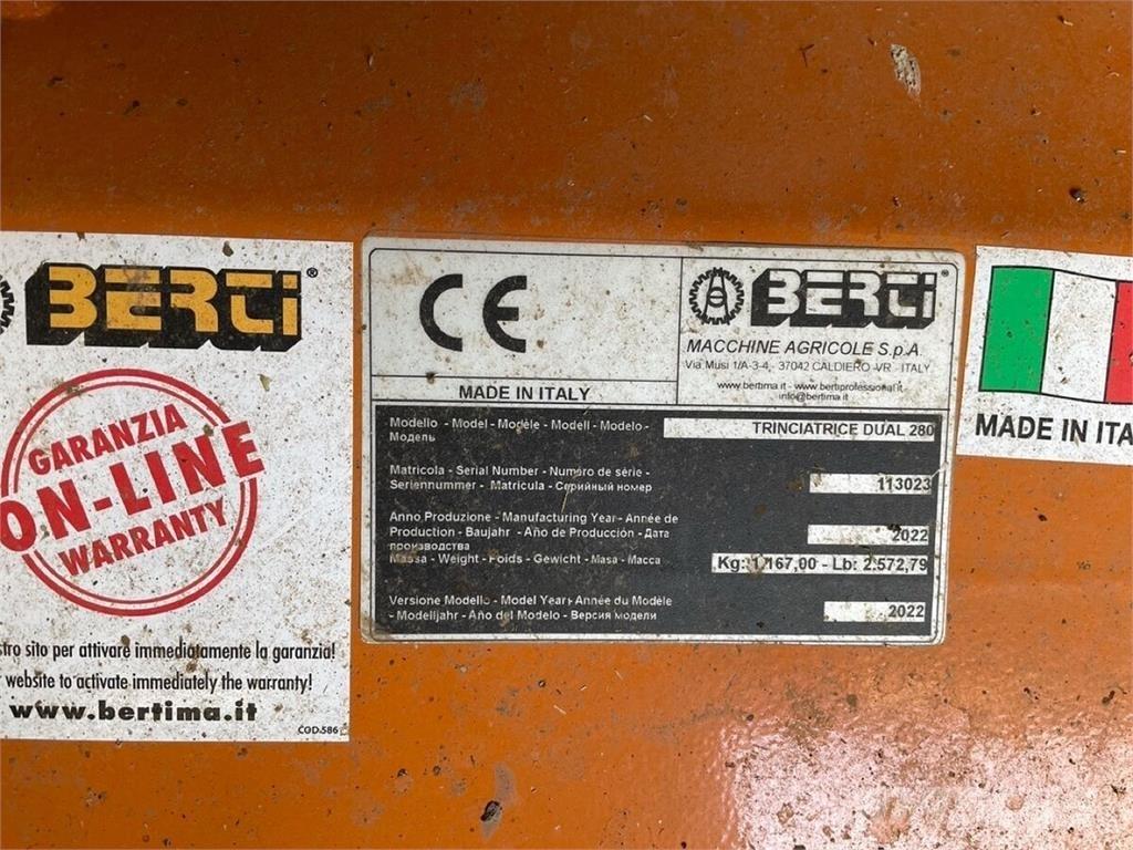 Berti Dual 280 Hasat makineleri