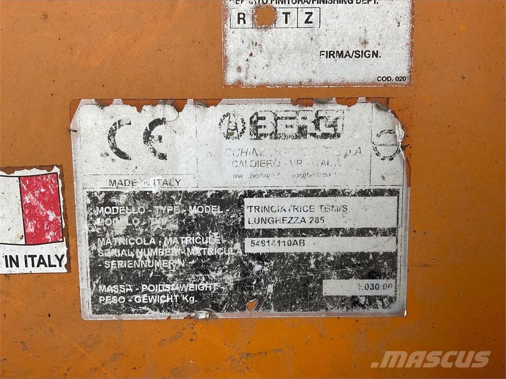 Berti Dual 285 Hasat makineleri