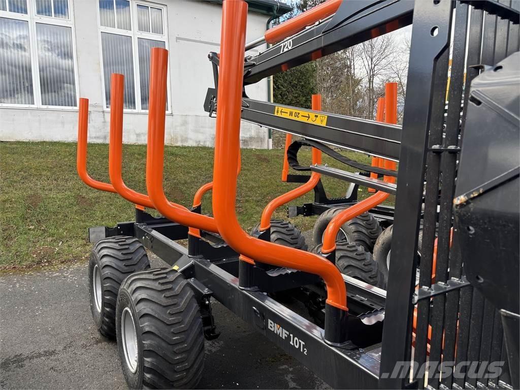 BMF 10T2+720 Orman römorkları