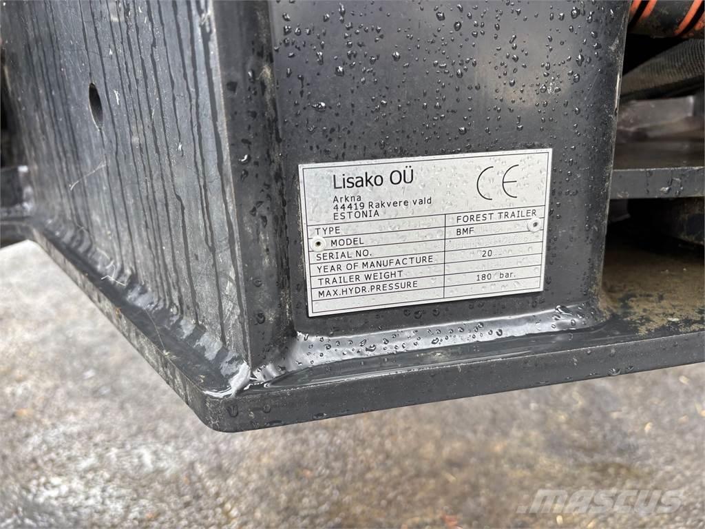 BMF 10T2+750Kran Orman römorkları