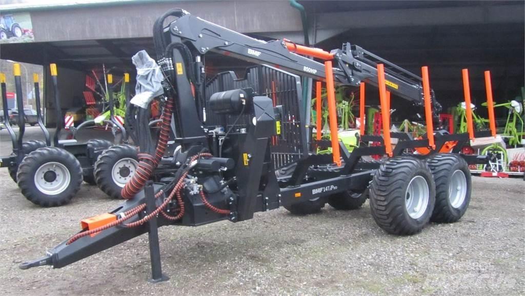 BMF 14T2 + 850 HP Orman römorkları