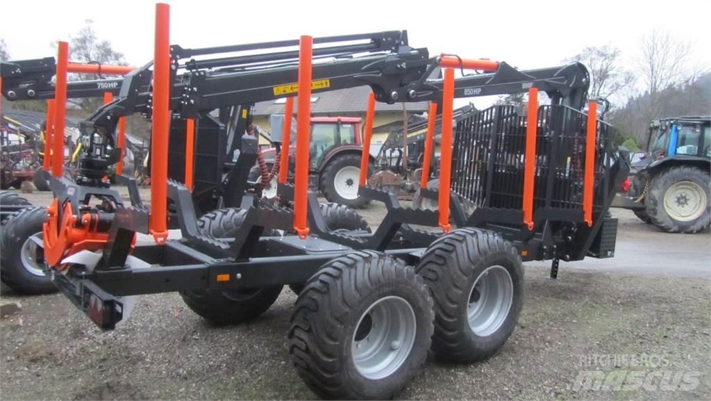 BMF 14T2 + 850 HP Orman römorkları