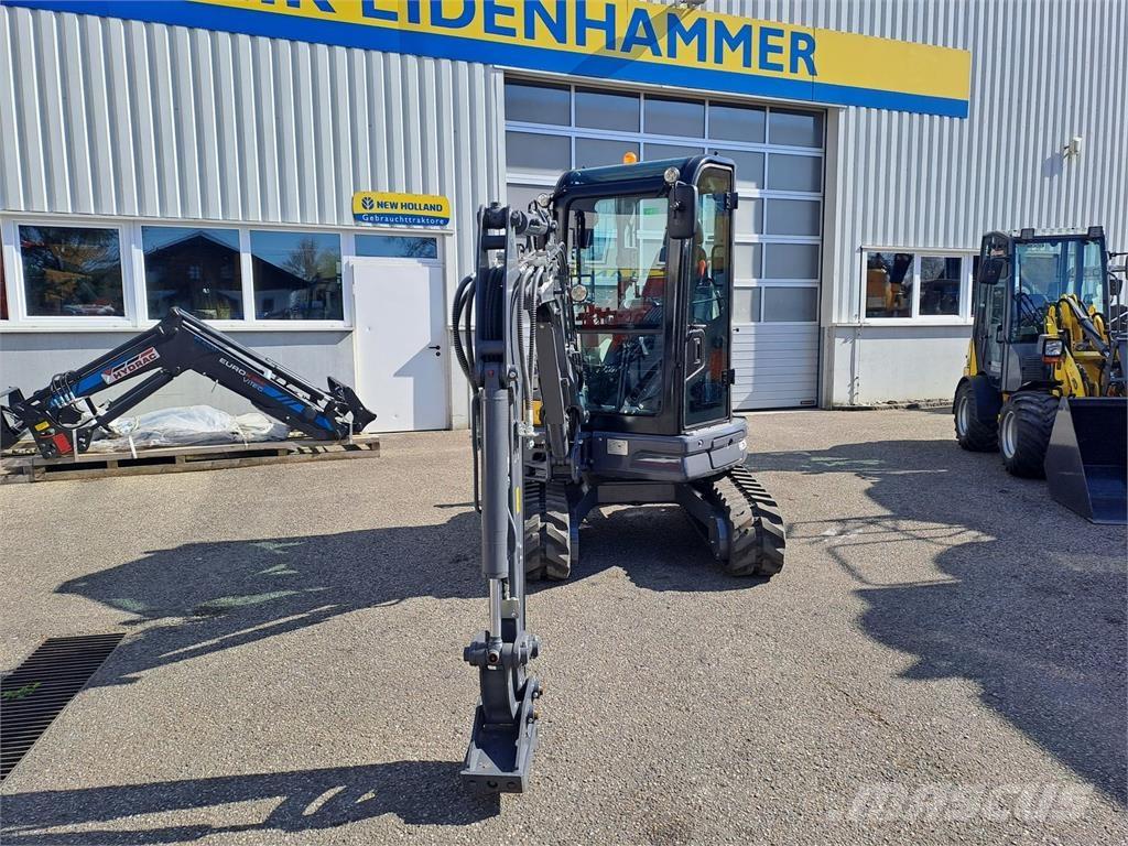 Eurotrac HE26SR Mini ekskavatörler, 7 tona dek