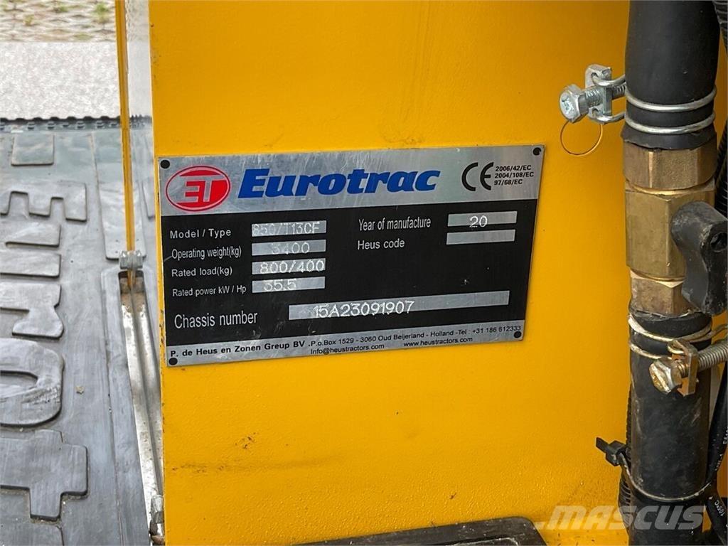 Eurotrac T 13-CF Ön yükleyici ve kazicilar