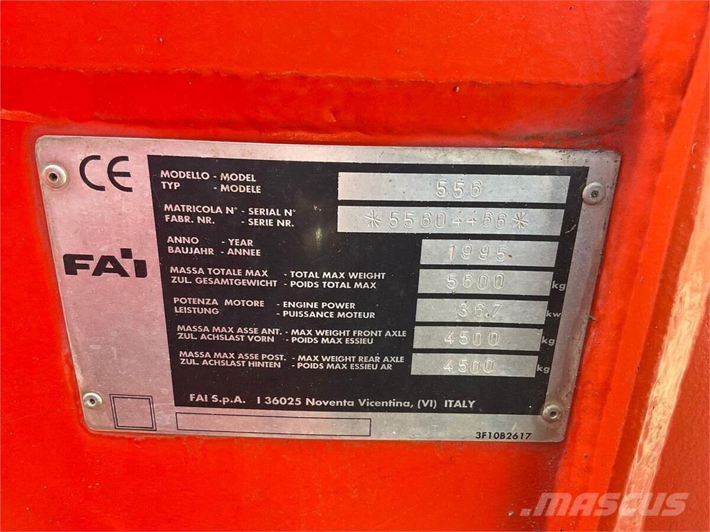 Fai 556 Ön yükleyici ve kazicilar
