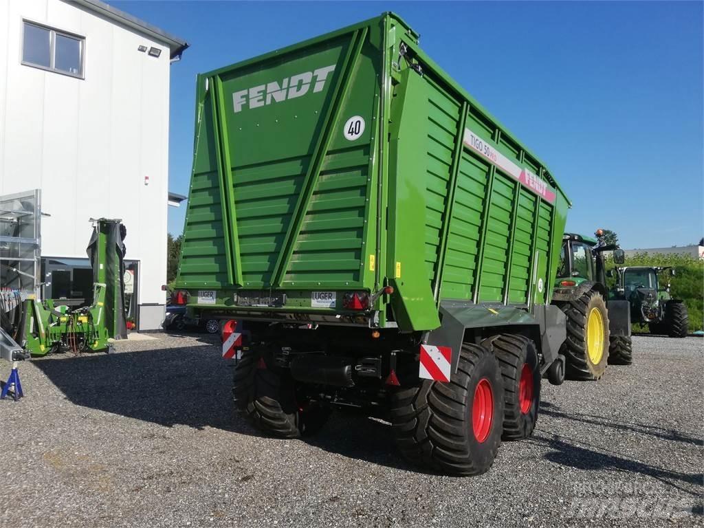 Fendt Tigo PR 50 D Kendi yükler römorklar