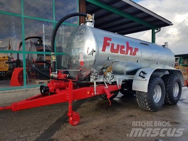Fuchs VKT 10 Tandem Sivi gübre ve ilaç tankerleri