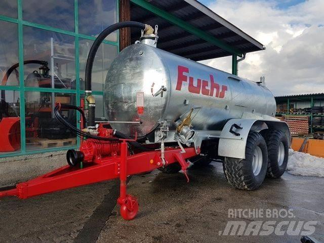 Fuchs VKT 10 Tandem Sivi gübre ve ilaç tankerleri