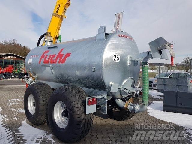 Fuchs VKT 8 Tandem Sivi gübre ve ilaç tankerleri